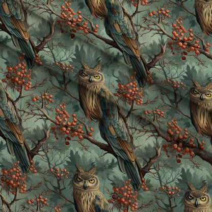 Woodland Watchers Pattern 2 Minky Fabric