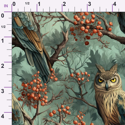 Woodland Watchers Pattern 2 Minky Fabric