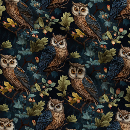 Woodland Watchers Pattern 7 Minky Fabric