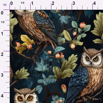 Woodland Watchers Pattern 7 Minky Fabric