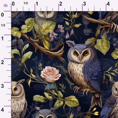 Woodland Watchers Pattern 8 Minky Fabric