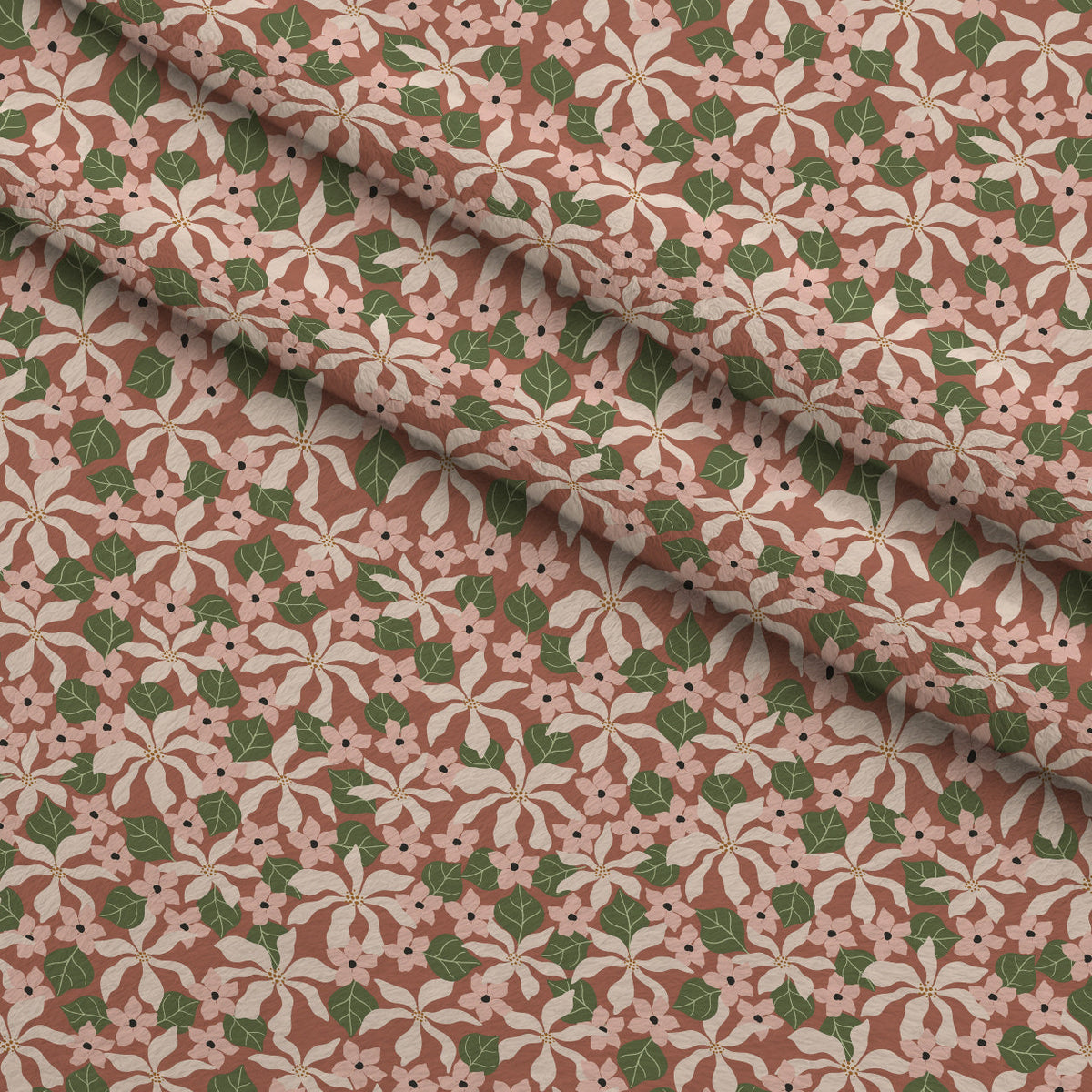 Woodland Wolves Pattern 1 Minky Fabric