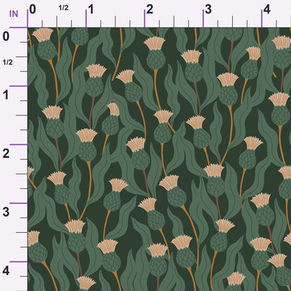 Woodland Wolves Pattern 5 Minky Fabric