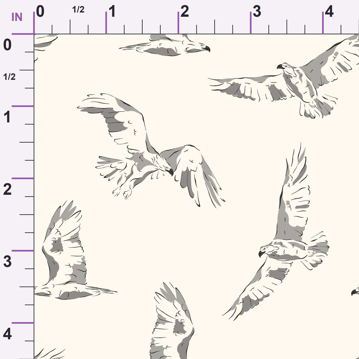 Woodland Wolves Pattern 8 Minky Fabric