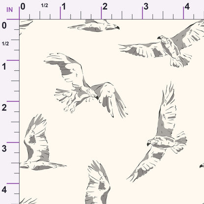 Woodland Wolves Pattern 8 Minky Fabric