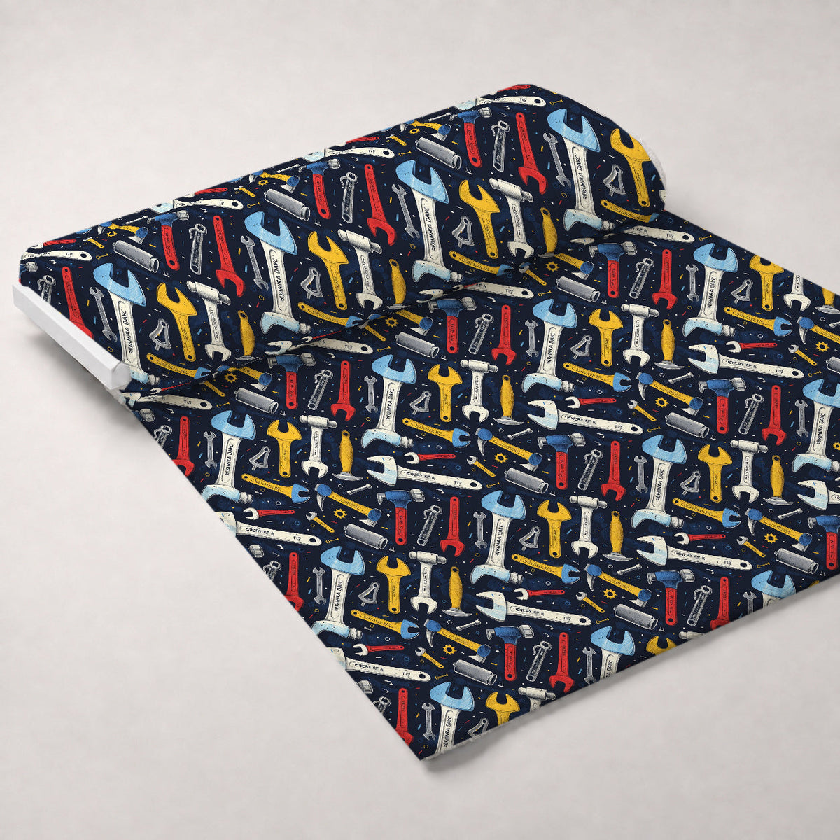 Wrench Works Pattern 15 Minky Fabric