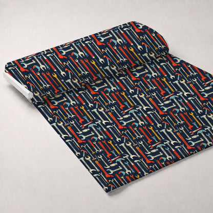 Wrench Works Pattern 3 Minky Fabric