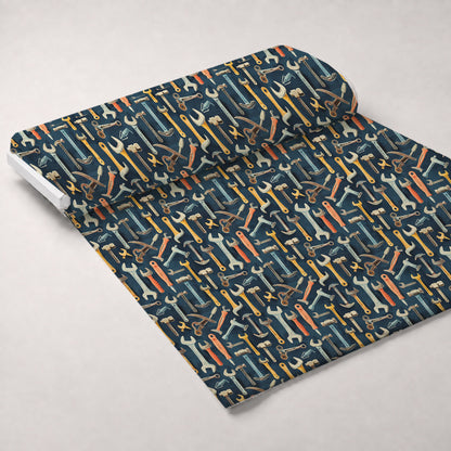 Wrench Works Pattern 4 Minky Fabric