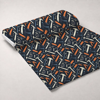 Wrench Works Pattern 5 Minky Fabric