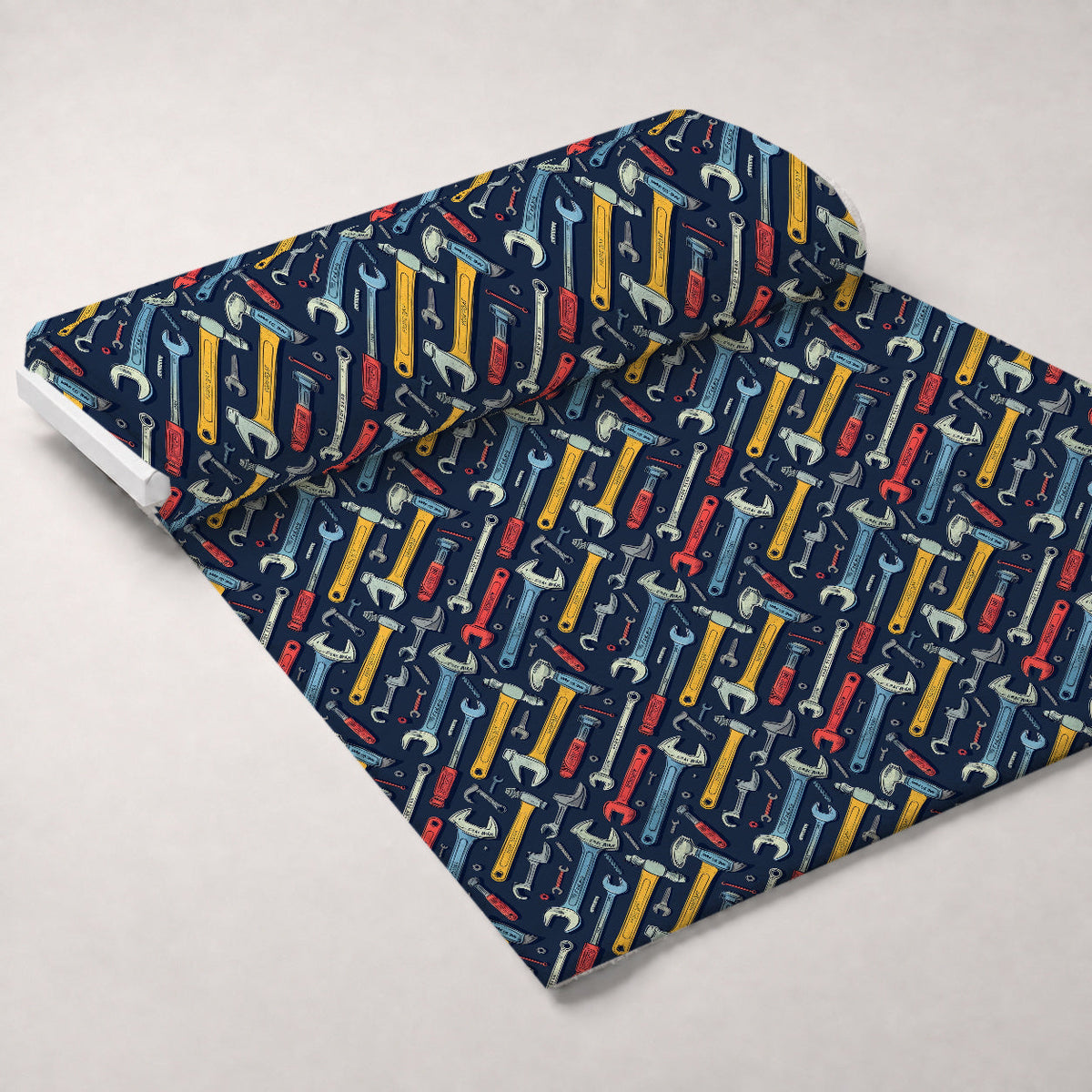 Wrench Works Pattern 8 Minky Fabric