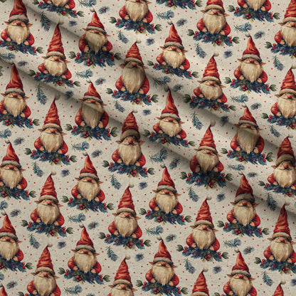 Yuletide Elves Pattern 1 Minky Fabric