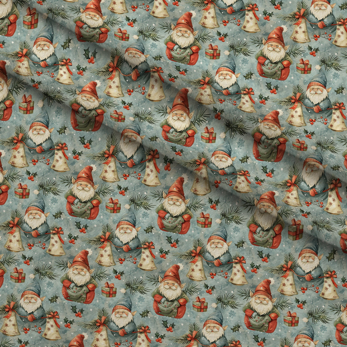 Yuletide Elves Pattern 10 Minky Fabric