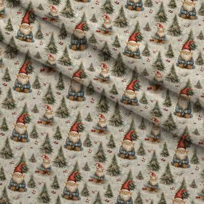 Yuletide Elves Pattern 11 Minky Fabric