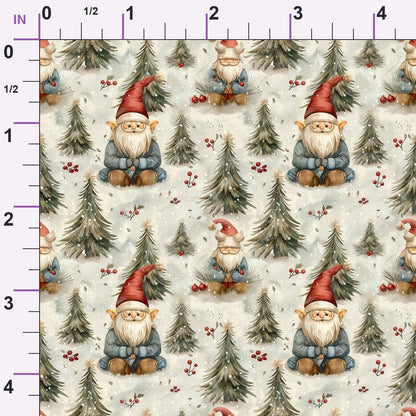 Yuletide Elves Pattern 11 Minky Fabric