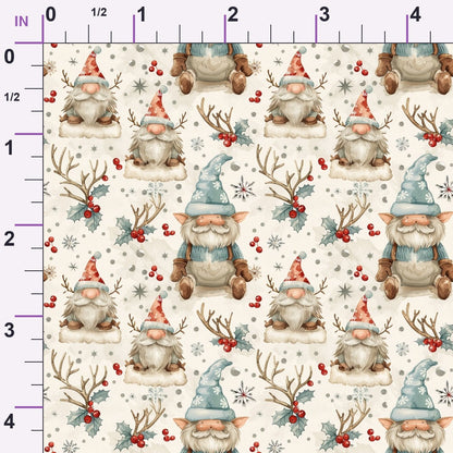 Yuletide Elves Pattern 12 Minky Fabric