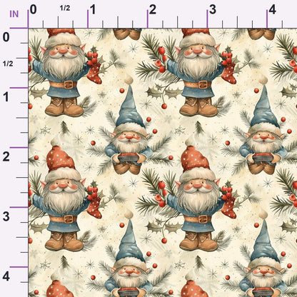Yuletide Elves Pattern 9 Minky Fabric