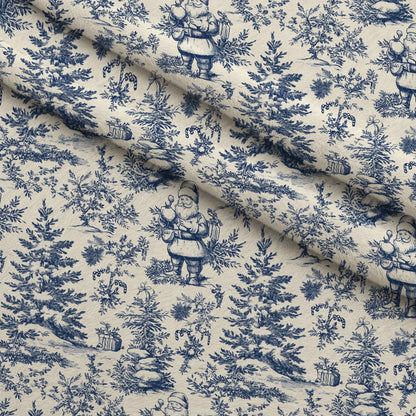 Yuletide Toile Pattern 8 Minky Fabric