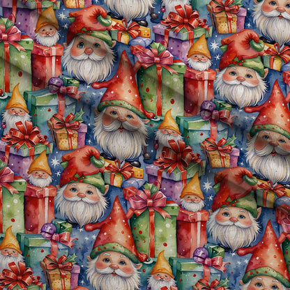 Yuletide Whimsy Pattern 1 Minky Fabric