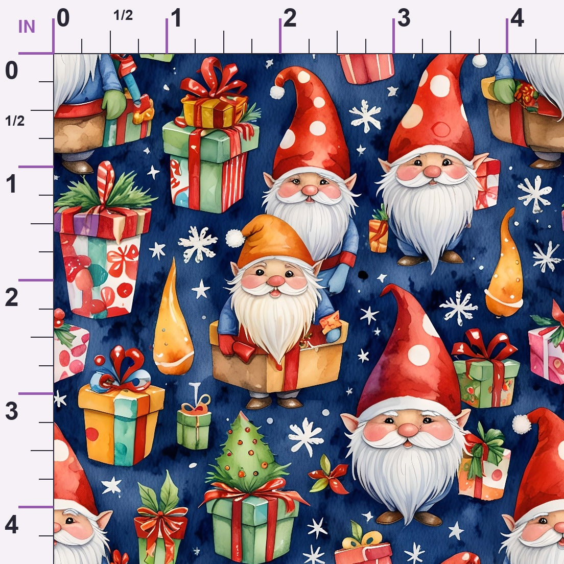 Yuletide Whimsy Pattern 11 Minky Fabric