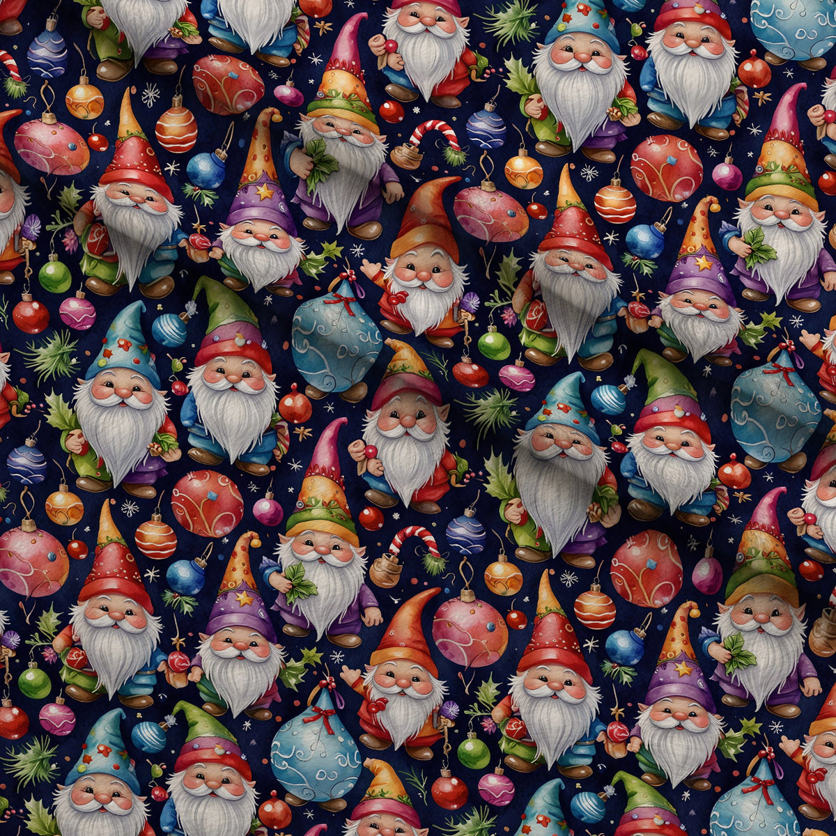Yuletide Whimsy Pattern 12 Minky Fabric