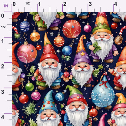 Yuletide Whimsy Pattern 12 Minky Fabric