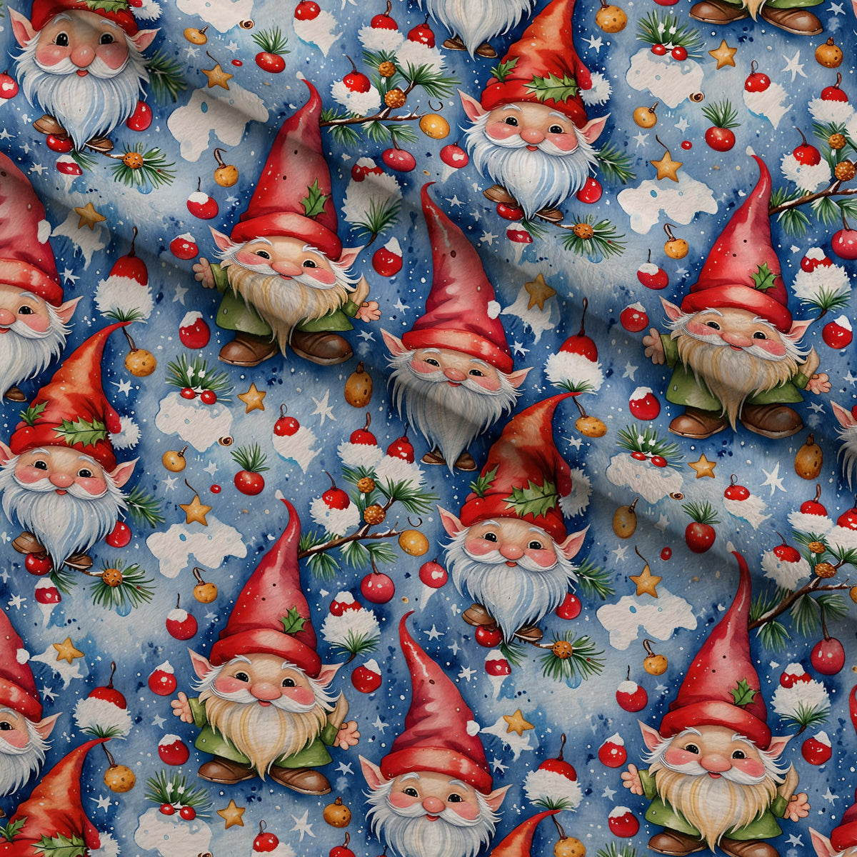 Yuletide Whimsy Pattern 4 Minky Fabric
