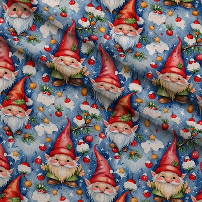 Yuletide Whimsy Pattern 4 Minky Fabric