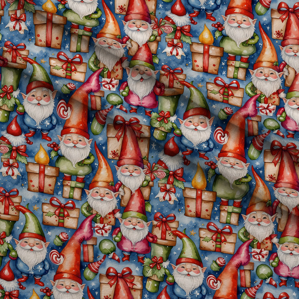 Yuletide Whimsy Pattern 5 Minky Fabric