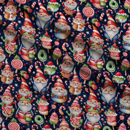 Yuletide Whimsy Pattern 9 Minky Fabric