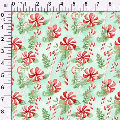 Yuletide Woodland Pattern 19 Minky Fabric