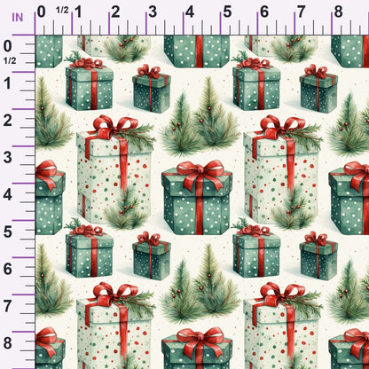 Yuletide Woodland Pattern 22 Minky Fabric