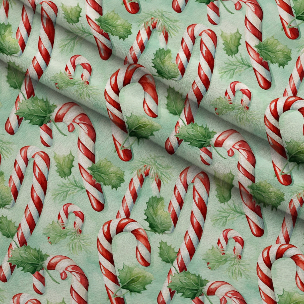 Yuletide Woodland Pattern 4 Minky Fabric