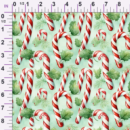 Yuletide Woodland Pattern 4 Minky Fabric