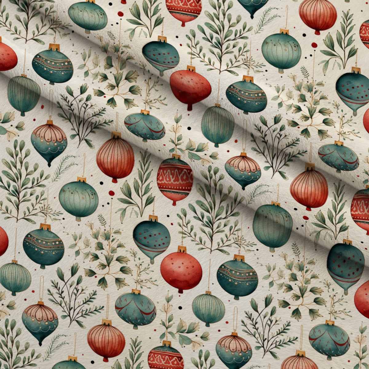 Yuletide Woodland Pattern 5 Minky Fabric