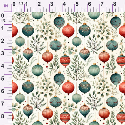 Yuletide Woodland Pattern 5 Minky Fabric