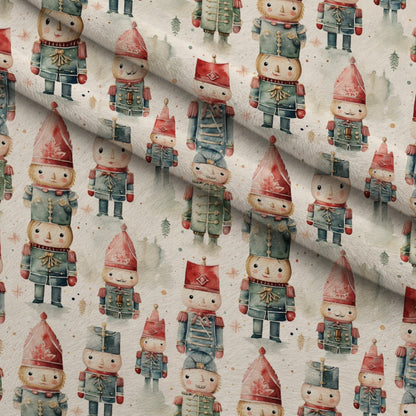Yuletide Woodland Pattern 7 Minky Fabric