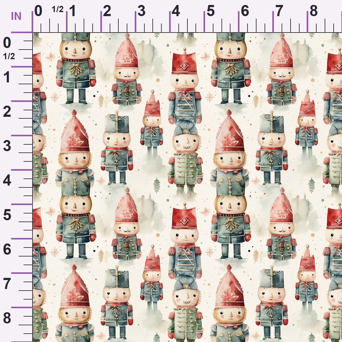 Yuletide Woodland Pattern 7 Minky Fabric