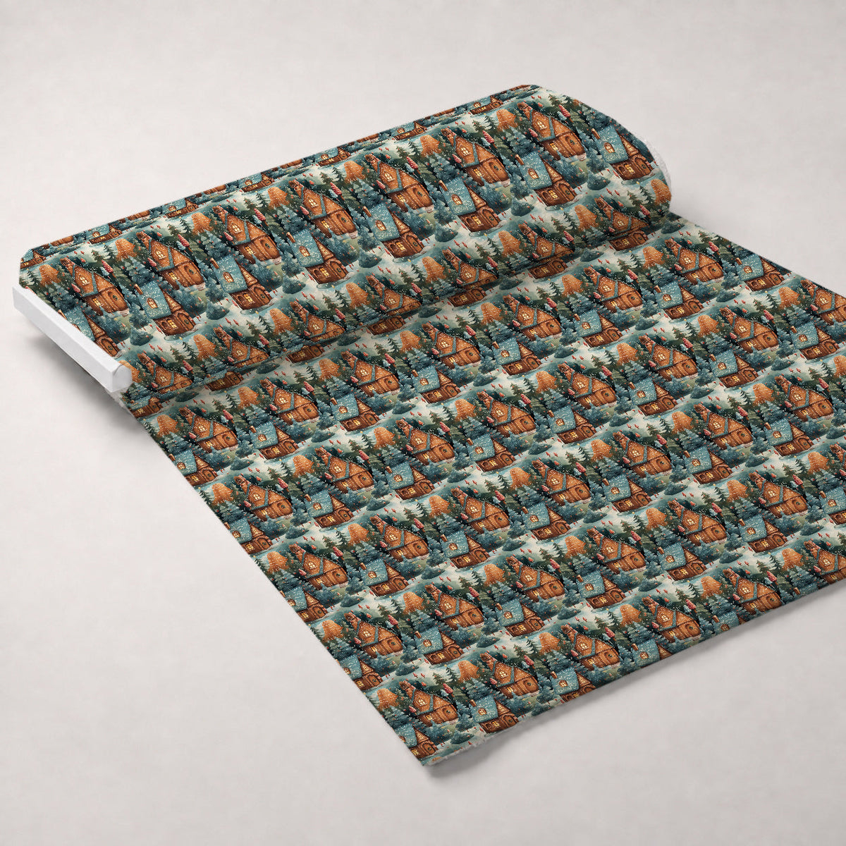 Yuletide Woodland Pattern 9 Minky Fabric